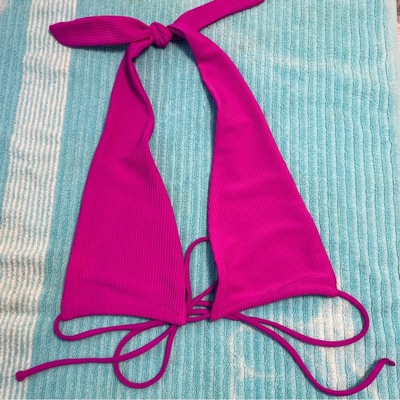 Frankie's Bikinis Other - Frankies Bikinis Diana Sliding Halter Triangle Bikini Top Orchid Purple X-Small